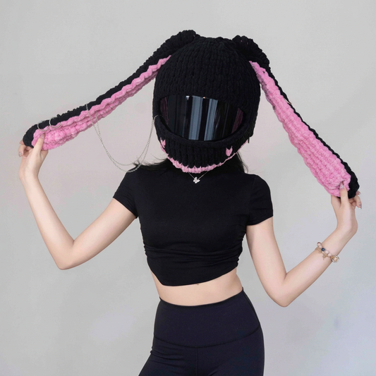 Black Pink Bunny